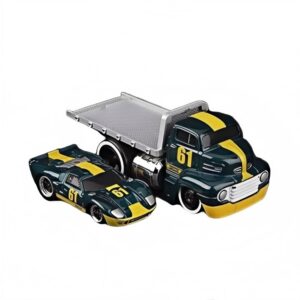 Ford COE Tow Truck + Ford GT40 MK-2 - Green & Yellow