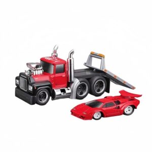 Mack R685ST Tow Truck + Lamborghini COUNTACH - Red