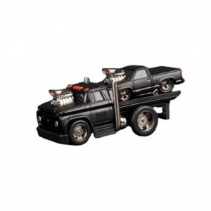 Chevrolet C60 Tow Truck + Chevrolet 454SS Pickup - Matte Black