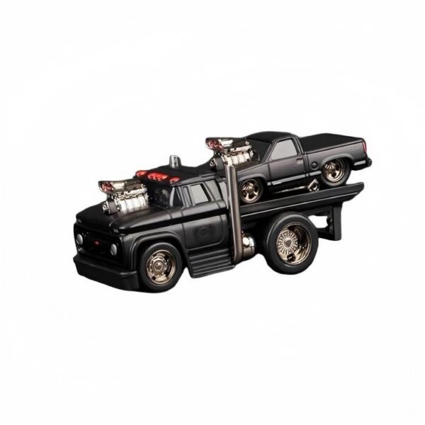 Chevrolet C60 Tow Truck + Chevrolet 454SS Pickup - Matte Black