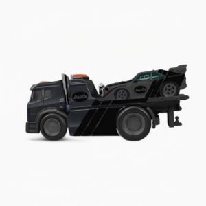 JDM Flatbed Tow Truck + Audi QUATTRO S1 E2 - Matte Black