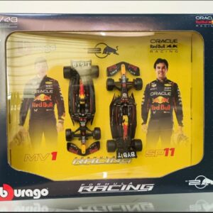 1:43 F1 Red Bull RB20 (2024) 2‑Car Set, Dark Blue, Photo Album Edition