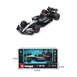 1:43 F1 Series Mercedes‑AMG F1 W15 E Performance #44, Matte Black