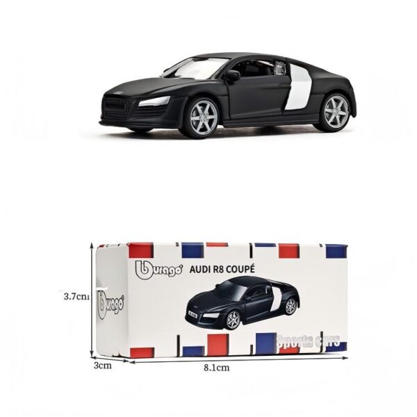 1:64 Audi R8 Die‑cast Model Car