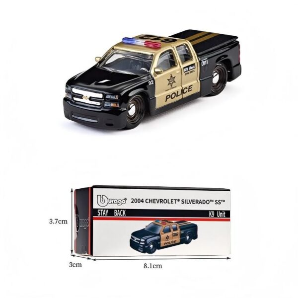 1:64 Chevrolet Silverado SS Die‑cast Model Car