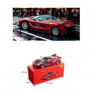 1:64 Ferrari FXX K Die‑cast Model Car, Red