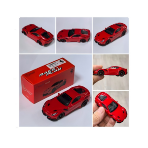 1:64 Ferrari F12tdf Die‑cast Model Car, Red