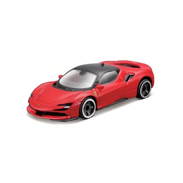 1:64 Ferrari Die‑cast Model Car, Solid Red