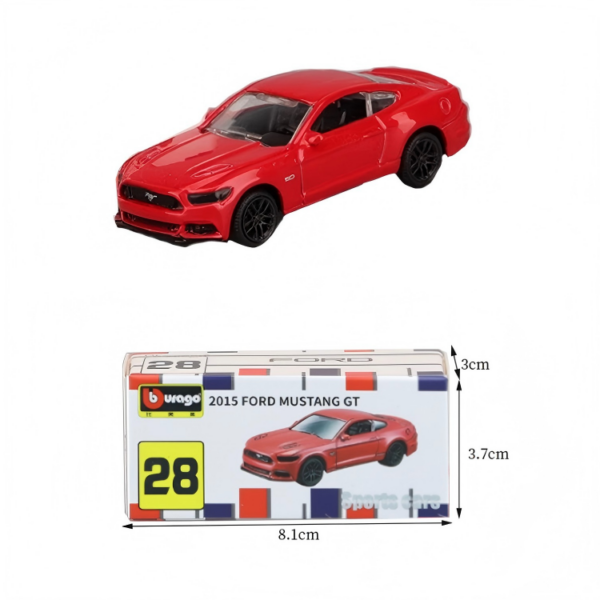 1:64 Ford Mustang GT (2015) Die‑cast Model Car