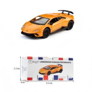 Orange 1:64 Lamborghini Huracan Die‑cast Model Car