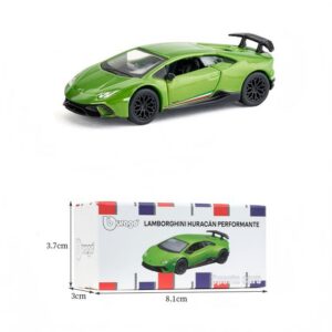 Green 1:64 Lamborghini Huracan Die‑cast Model Car