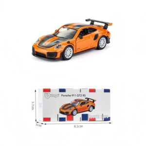 Orange 1:64 Porsche GT2 RS Die‑cast Model Car