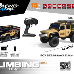1:10 Full‑Scale Off‑Road Rock Crawler RC Car Sealed Box