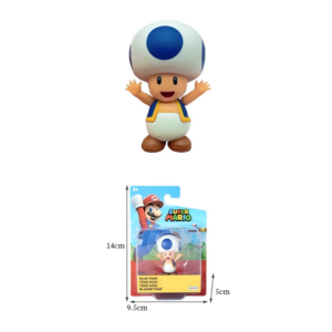 2.5-inch Blue Toad Figure