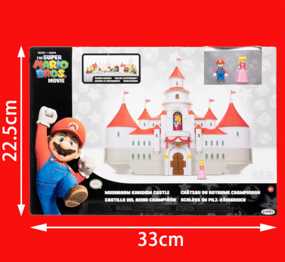 The Super Mario Bros. Movie Deluxe Castle Playset