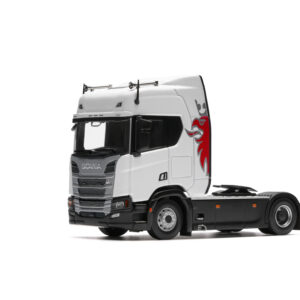 SCANIA R500-WHITE（Red Texture）