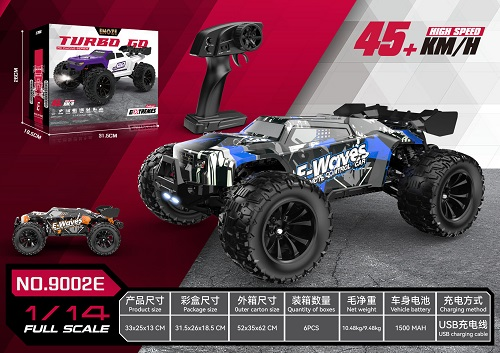 1:14 Brushed Full Proportional High-Speed RC Car