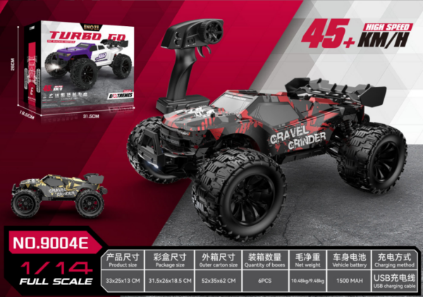 1:14 Brushed Full Proportional High-Speed RC Car