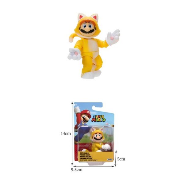 2.5-inch Cat Mario Figure