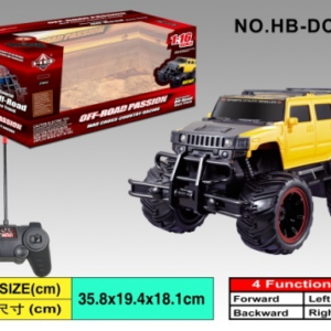 1:16 4‑CH Big Wheel RC Car,27MHz(No Battery Included)