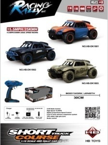 1:18 4WD High‑Speed Short Course RC Truck Window Box