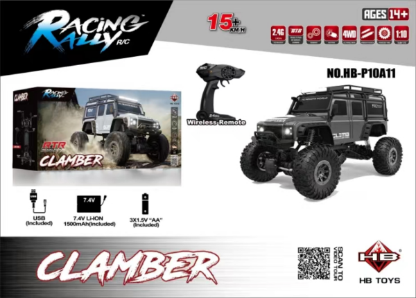 1:10 Rock Crawler RC Car Sealed Box