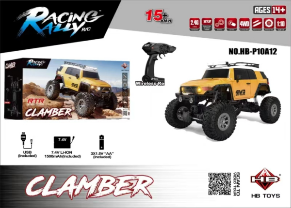 1:10 Rock Crawler RC Car Sealed Box