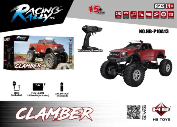 1:10 Rock Crawler RC Car Sealed Box