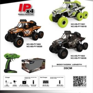 1:16 6WD Waterproof Rock Crawler RC Car Window Box