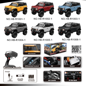 1:10 Full‑Scale Off‑Road Rock Crawler RC Car Sealed Box