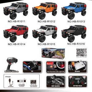 1:10 Full‑Scale Off‑Road Rock Crawler RC Car Sealed Box