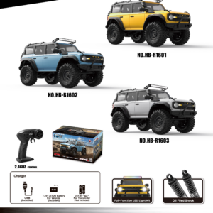 1:16 Full‑Scale Off‑Road Rock Crawler RC Car Sealed Box