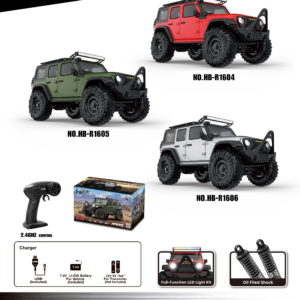 1:16 Full‑Scale Off‑Road Rock Crawler RC Car Sealed Box