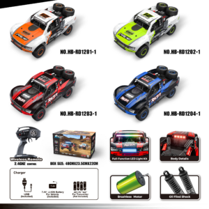 1:12 Full‑Scale 4WD Short Course RC Truck Sealed Box