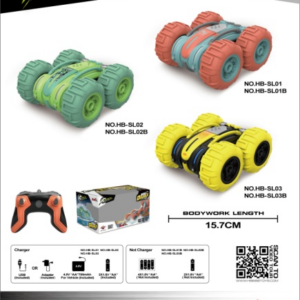 HB-SL01B  TO SL03B 1:24 Amphibious Double‑Sided Stunt RC Car, Window Box