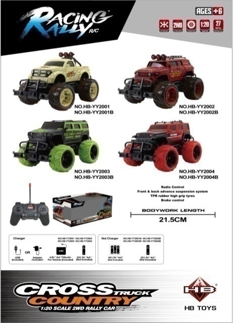 1: 20 Off road Four way Window Box