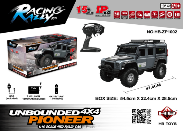 1:10 4WD Rock Crawler RC Model Car