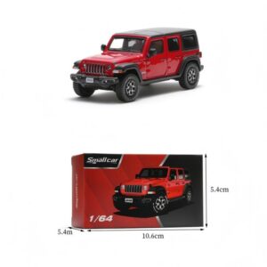 （Red） 1:64 Jeep Wrangler