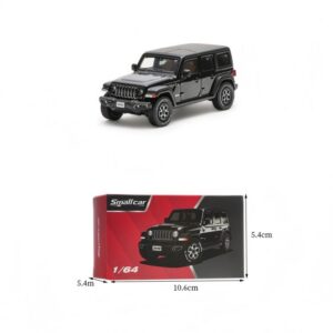 （Gloss Black） 1:64 Jeep Wrangler