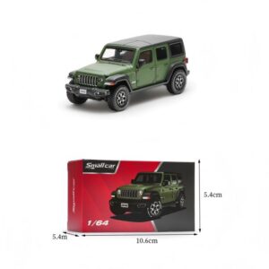 （Matte Green） 1:64 Jeep Wrangler