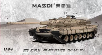 Leopard 2 A6 AGING VERSION-SAND CAMOUFLAGE