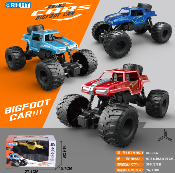 4-channel Big Foot RC Car