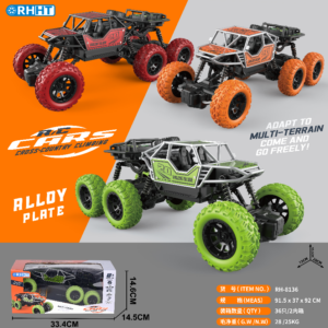 4-channel 6-wheel Climbing Car