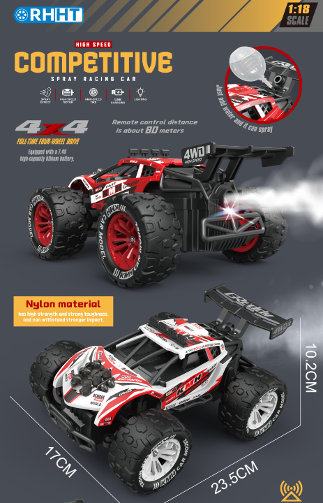 2.4G 4WD Skeleton Car (Max Speed 30KM/H)