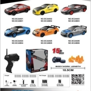 1:24 4WD Realistic Drift RC Car Window Box