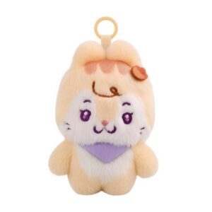Leo Nut Plush Keychain