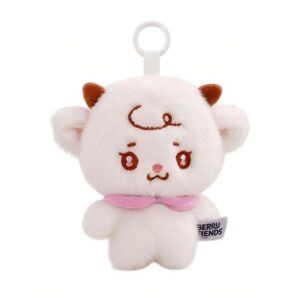 Meh Bean Plush Keychain