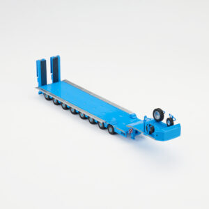 EIGHT-AXIS SEMI-LOW DECK TRAILER-BLUE