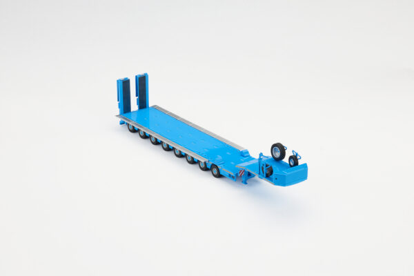 EIGHT-AXIS SEMI-LOW DECK TRAILER-BLUE