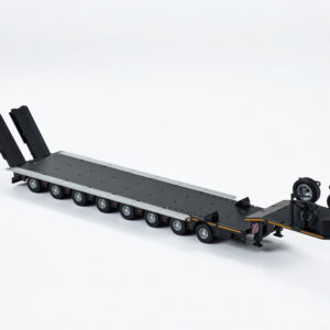 EIGHT-AXIS SEMI-LOW DECK TRAILER-BLACK